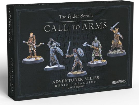 Modiphius Entertainment The Elder Scrolls: Call to Arms - Adventurer Allies - obrázek 1