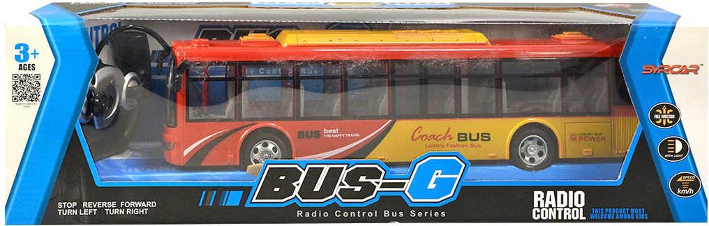 Lamps RC Autobus na vysílačku na baterie 2 barvy plast Světlo - obrázek 4