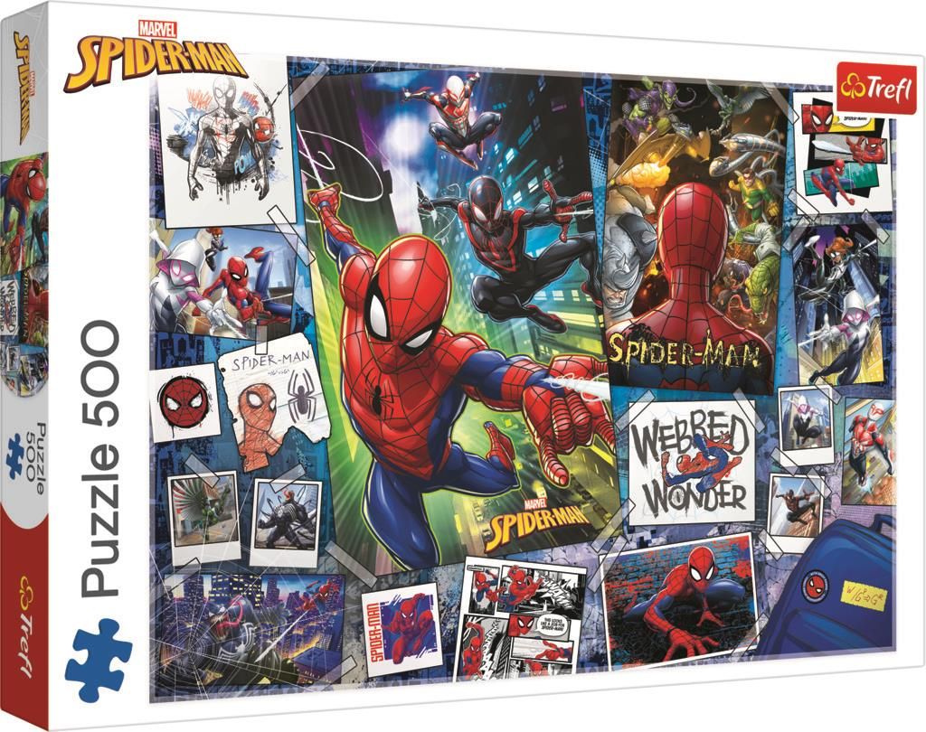 Alltoys TREFL - Puzzle Disney Marvel Spiderman 500 dílků - obrázek 1