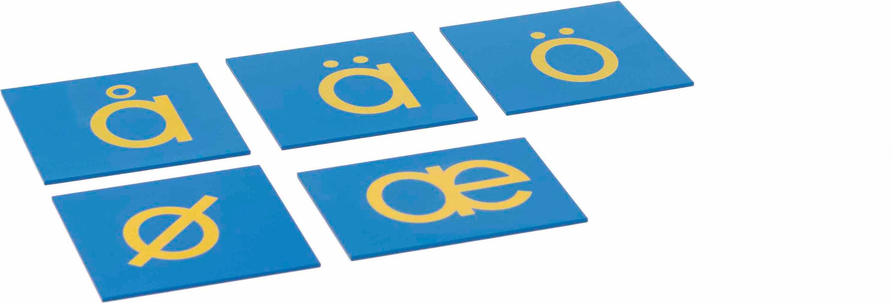 Nienhuis Sandpaper Letters: Nordic Print - Supplement Set - obrázek 1