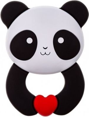Silikonové kousátko AKUKU - Panda - obrázek 1