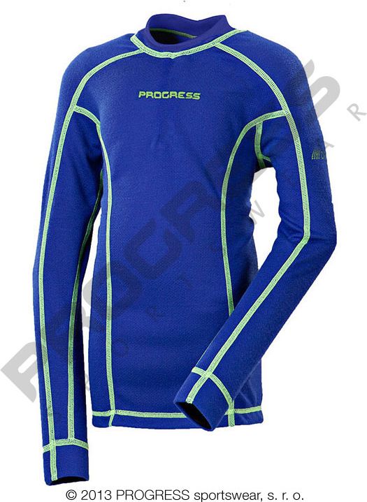 Progress DT DFc NDRD dětský nátělník dlouhý rukáv fialová - obrázek 1