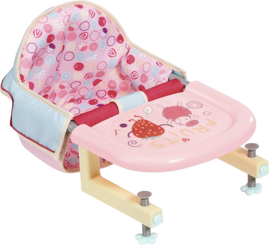 Zapf Creation Baby Annabell Jídelní židlička s uchycením na stůl Fruits - obrázek 1