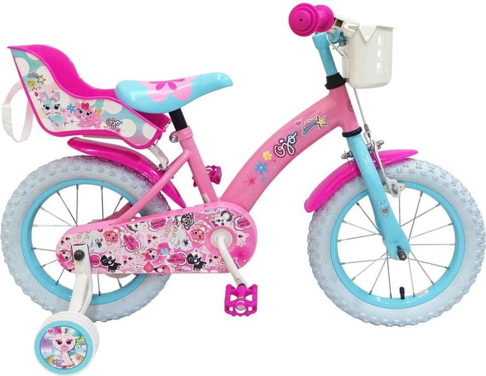 Volare Dětské kolo pro dívky Ojo - růžový, 16 " - obrázek 1