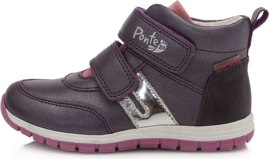 Ponte 20 dívčí kotníčková obuv PP220A-DA07-1-691A 28 fialová - obrázek 1