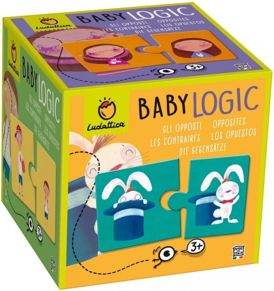 Ludattica Duo puzzle Baby logic - Ludattica - Protiklady - obrázek 1
