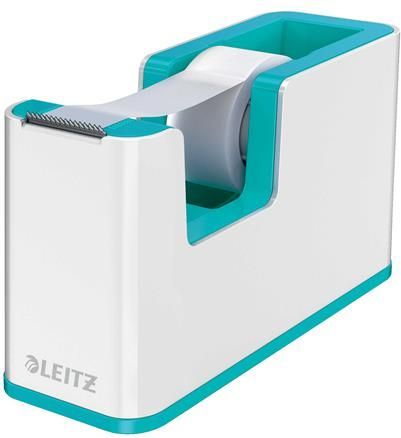 Leitz Odvíječ lepicí pásky "Wow", bílá-modrá, s páskou - obrázek 1