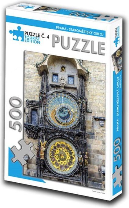 Tourist Edition Puzzle Praha - Staroměstský orloj 500 dílků (č.4) - obrázek 1