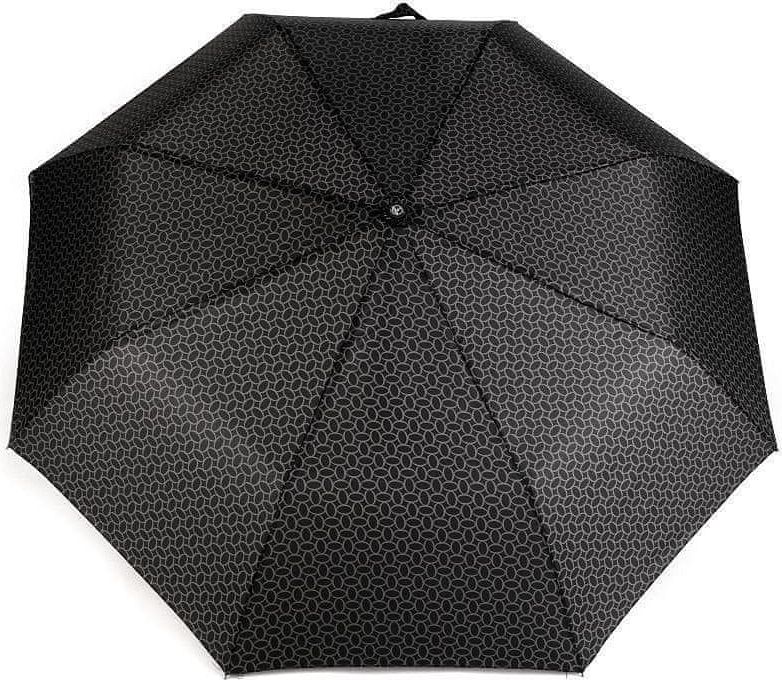 Kraftika 1ks 4 černá dámský skládací deštník, dámské deštníky - obrázek 1
