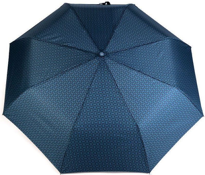 Kraftika 1ks 2 modrá delta dámský skládací deštník - obrázek 1