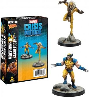 Fantasy Flight Games Marvel Crisis Protocol: Wolverine and Sabretooth - obrázek 2