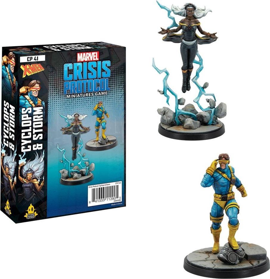 Fantasy Flight Games Marvel Crisis Protocol: Storm and Cyclops - obrázek 2