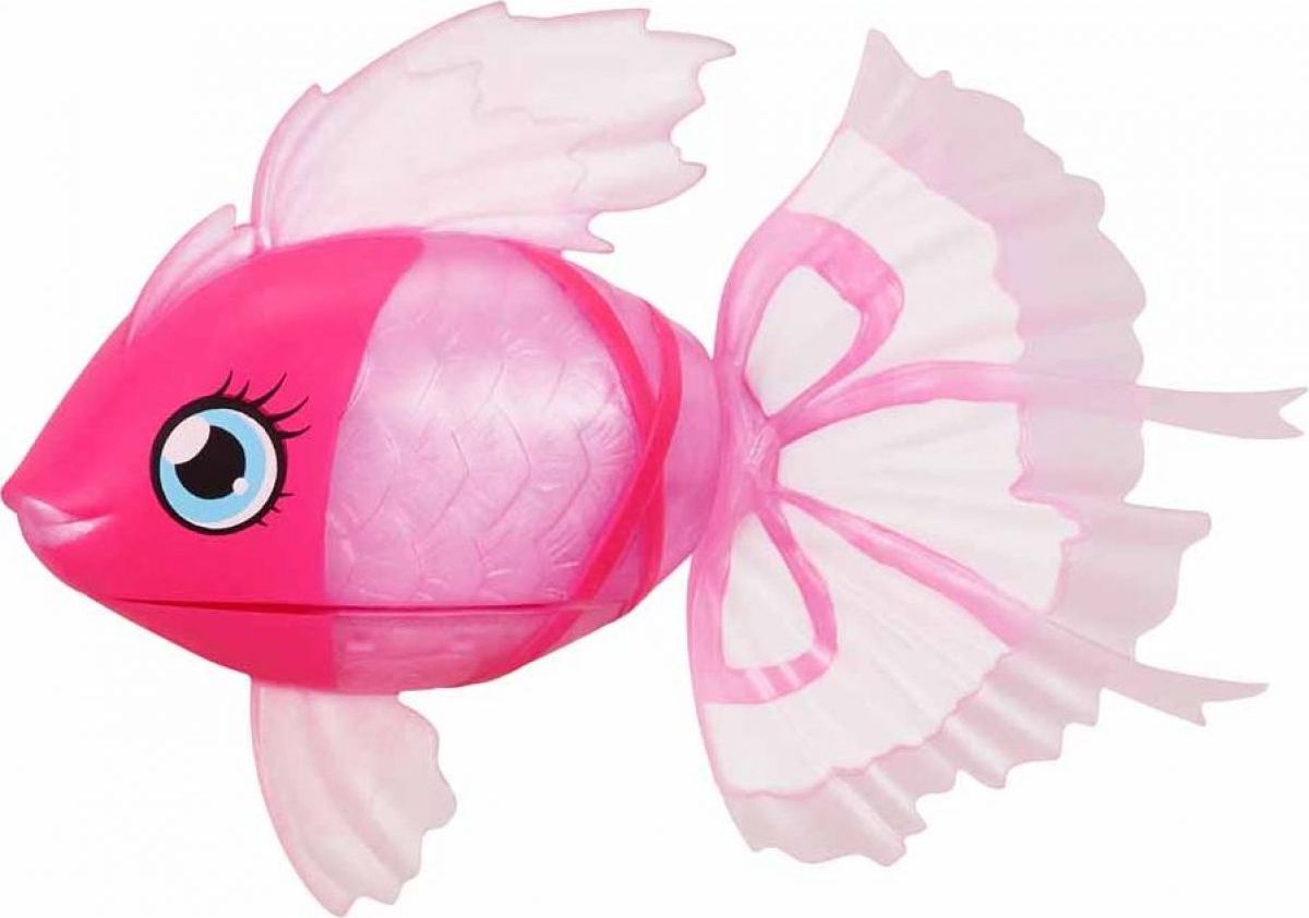 Little Live Pets Plavající rybka růžová Bellariva - obrázek 1