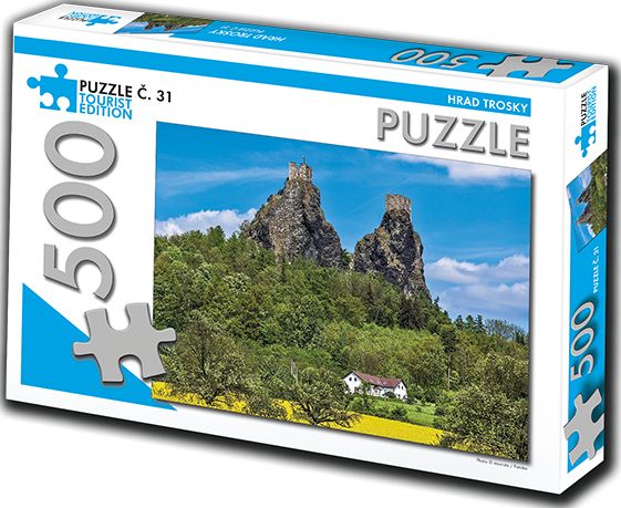 Tourist Edition Puzzle Hrad Trosky 500 dílků (č.31) - obrázek 1
