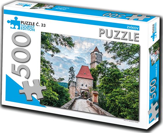 Tourist Edition Puzzle Zvíkov 500 dílků (č.33) - obrázek 1