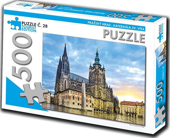 Tourist Edition Puzzle Katedrála sv. Víta, Praha 500 dílků (č.28) - obrázek 1