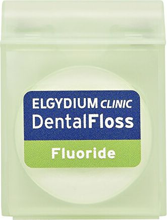 ELGYDIUM Voskovaná dentální nit s fluoridem Clinic 35 m - obrázek 1