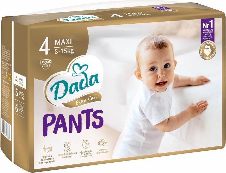 Dada Pants Extra Care 4 Maxi, 8-15kg, 39ks - obrázek 1