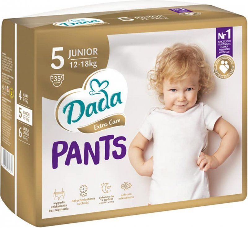 Dada Pants Extra Care 5 Junior, 12-18kg, 35ks - obrázek 1