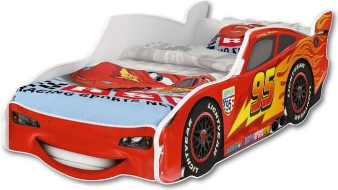 Nellys Dětská postel Super Car McQueen - 140x70 - obrázek 1