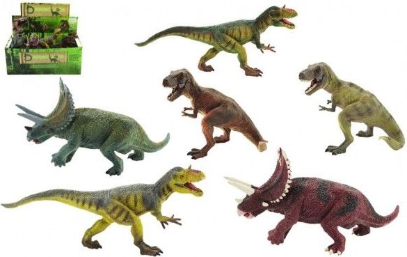 Dinosaurus plast 23-30cm mix druhů - obrázek 1