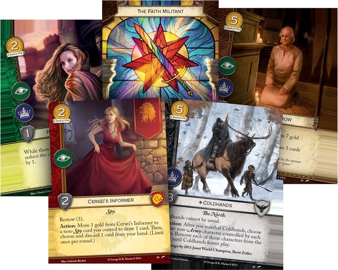 Fantasy Flight Games A Game of Thrones LCG (2nd) - Faith Militant Chapter Pack - obrázek 2