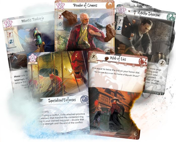 FFG Legend of the Five Rings: The Card Game - Elements Unbound - obrázek 2