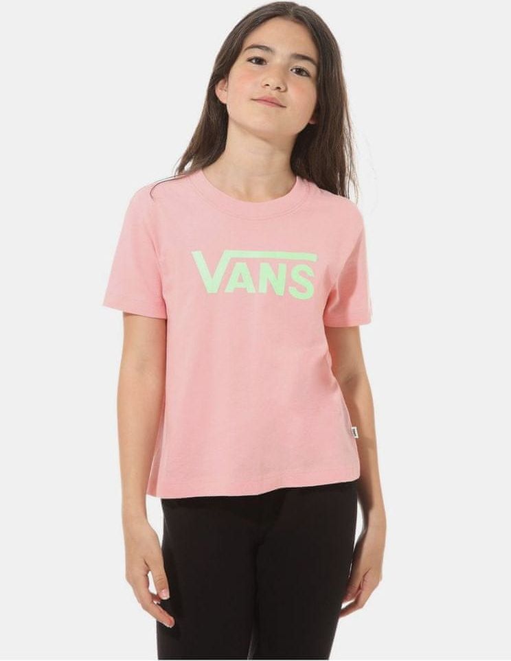 Vans růžové holčičí tričko 8-10 - obrázek 1