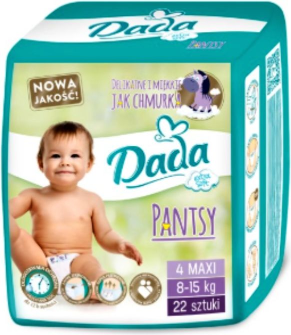 5x DADA Pantsy vel. 4 (100 ks) + Vlhčený toaletní papír ZDARMA - obrázek 2