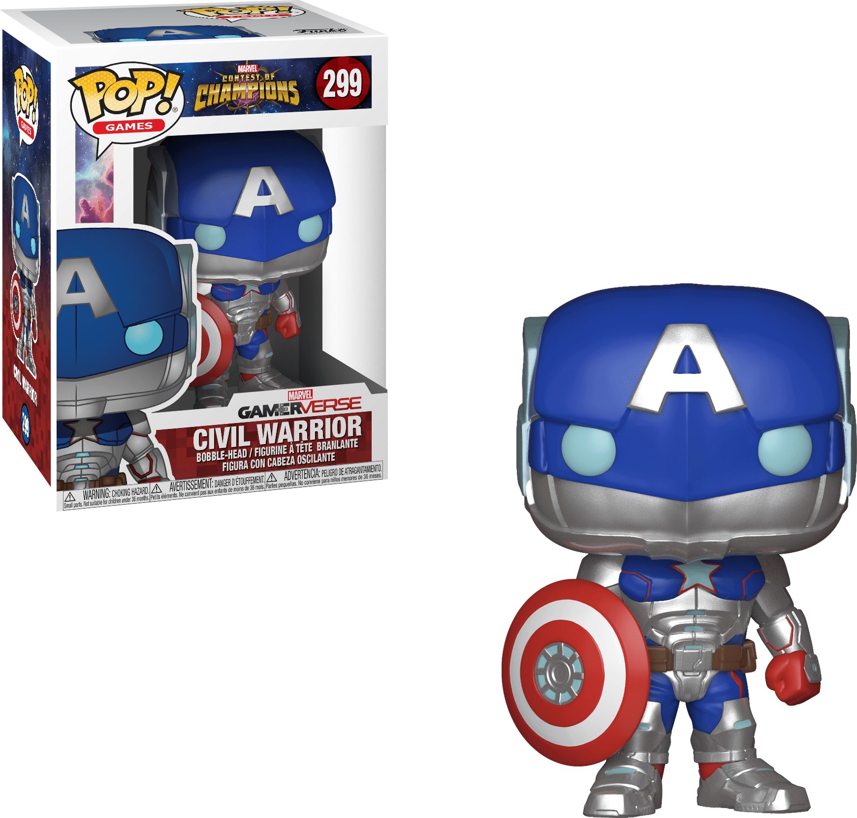 POP! Vinyl Games: Marvel Contest of Champions: Civil Warrior - obrázek 1