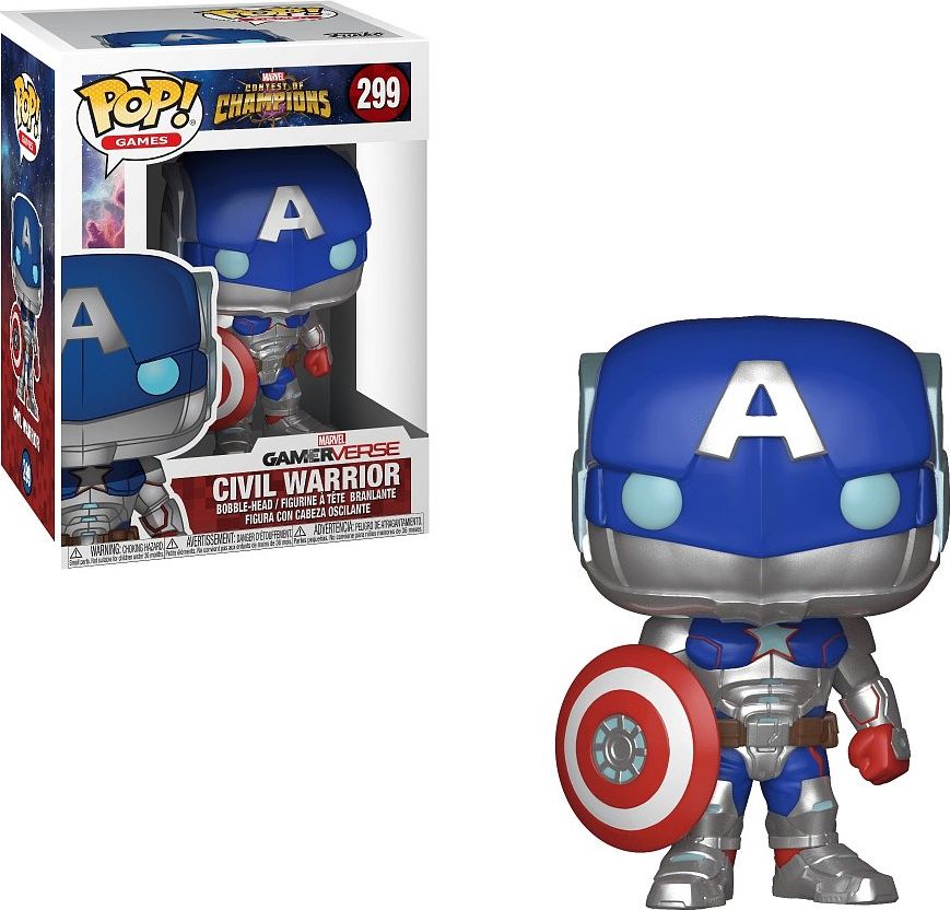 POP! Vinyl Games: Marvel Contest of Champions: Civil Warrior - obrázek 3
