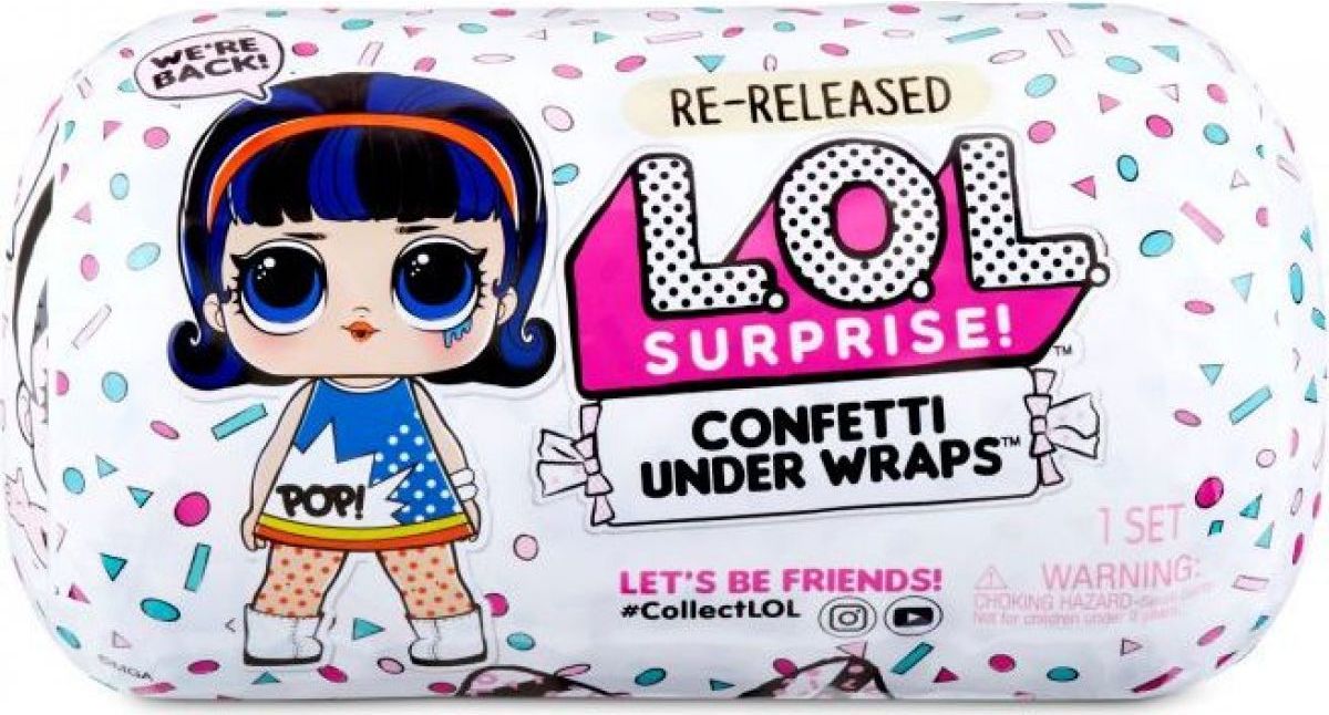 L.O.L. Surprise Confetti Under Wraps s panenkou PDQ - obrázek 1