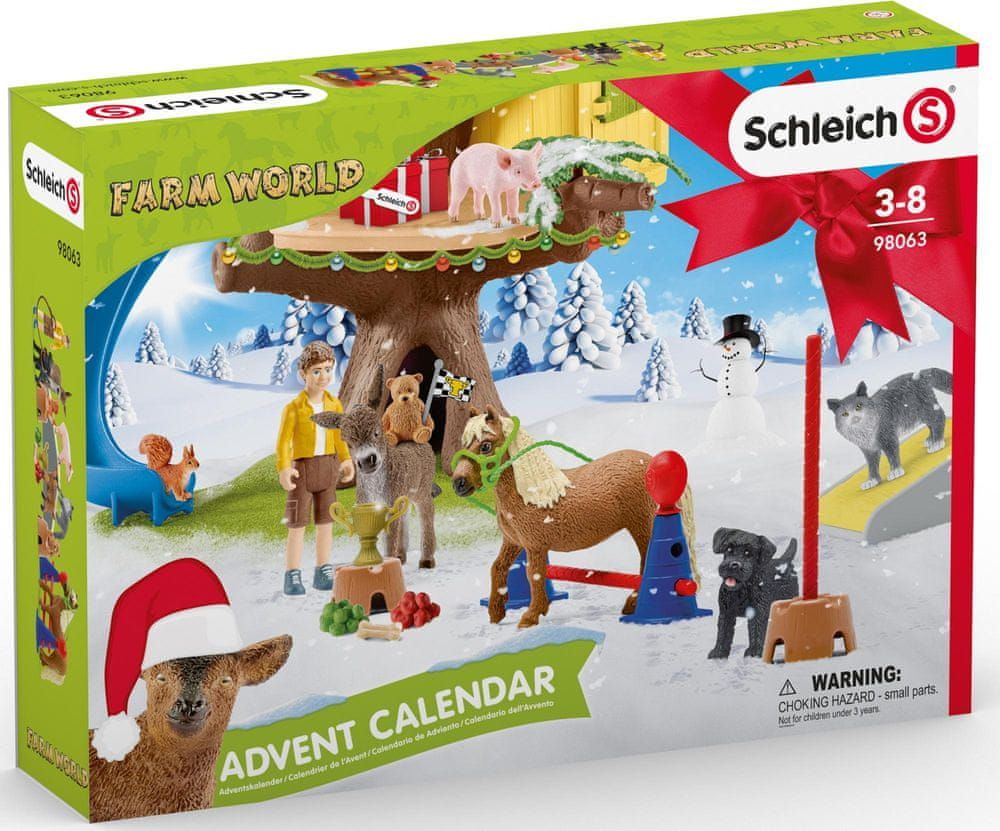 Schleich Adventní kalendář 2020 - Domácí zvířata - obrázek 1