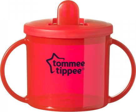 Hrneček dvouuchý pro nejmenší 190 ml Tommee Tippee Basic - obrázek 1