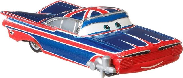 Mattel CARS 2 (Auta 2) - Body Shop Union Jack Ramone - obrázek 2