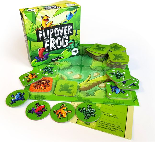 HUB Games Flip Over Frog - obrázek 2