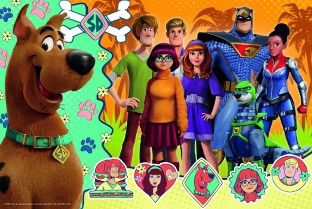 Puzzle Scooby Doo v akci 41x27,5cm 160 dílků - obrázek 2