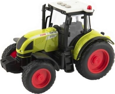 Traktor s vlekem plast 39cm na setrvačník na baterie se zvukem se světlem - obrázek 2