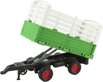Traktor s vlekem plast 39cm na setrvačník na baterie se zvukem se světlem - obrázek 4