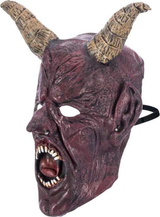 Halloweenská maska - ďábel - obrázek 2