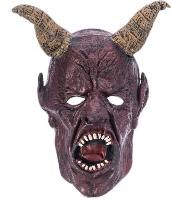 Halloweenská maska - ďábel - obrázek 3