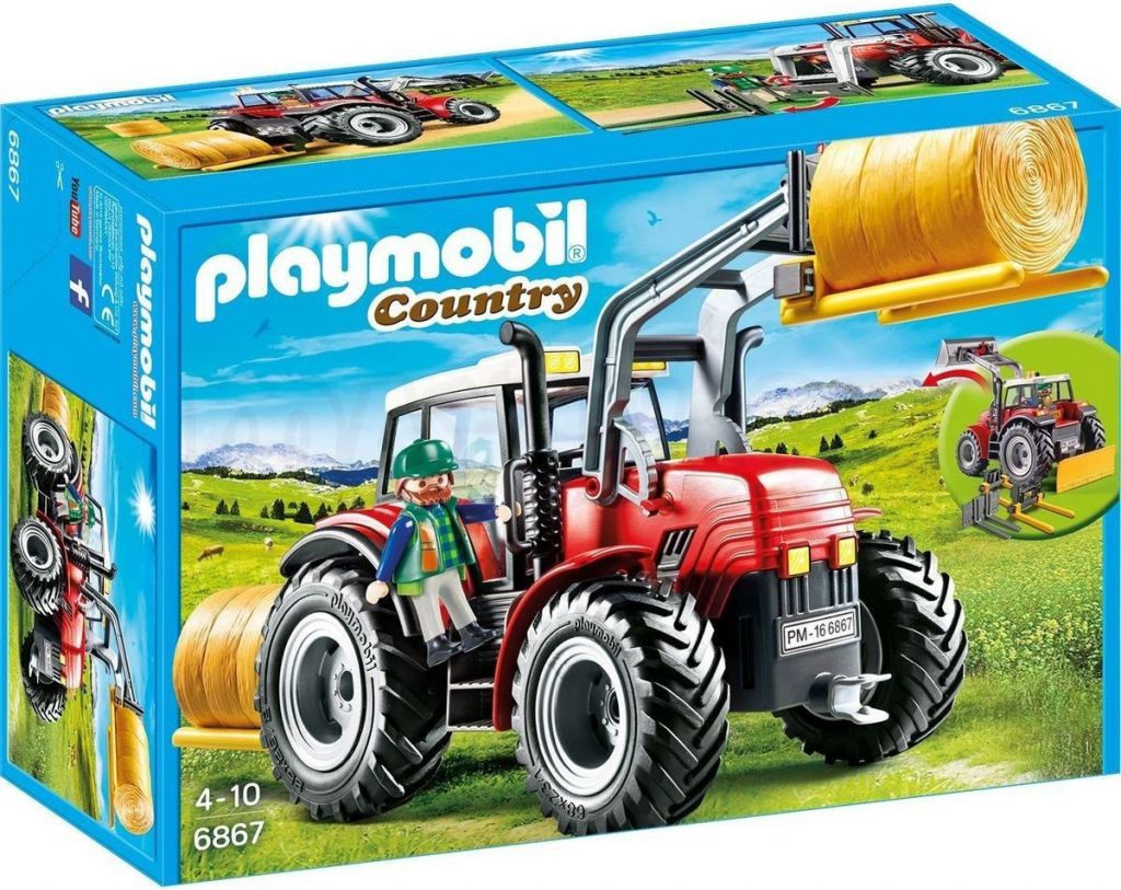 Playmobil 6867 Traktor se speciálním nářadí - obrázek 1