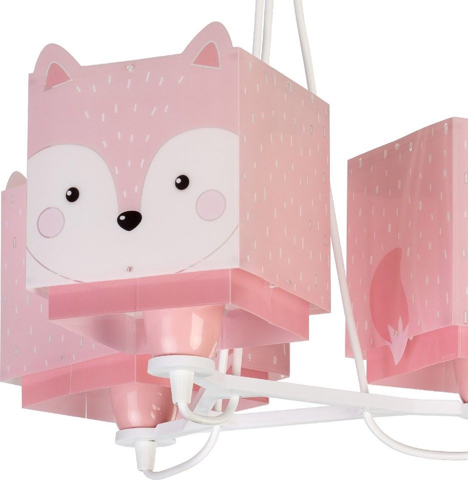 Dalber Dětský lustr LITTLE FOX 64587 růžový - obrázek 3
