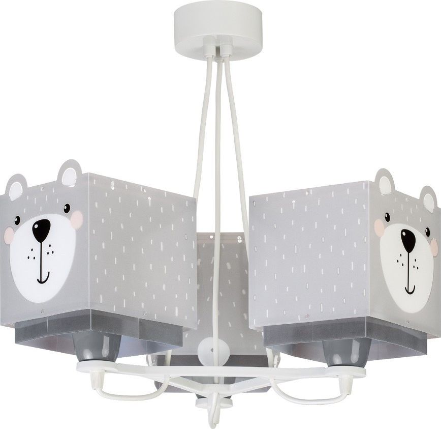 Dalber Dětský lustr LITTLE TEDDY 64577 šedý - obrázek 2