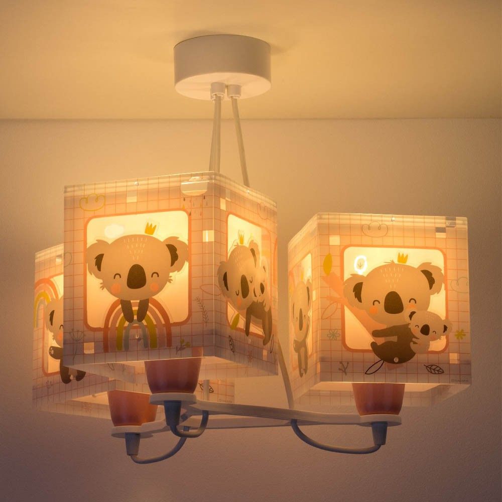 Dalber Dětský lustr KOALA 63267S růžové - obrázek 4