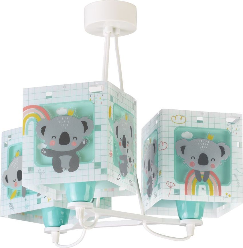 Dalber Dětský lustr KOALA 63267H zelený - obrázek 1