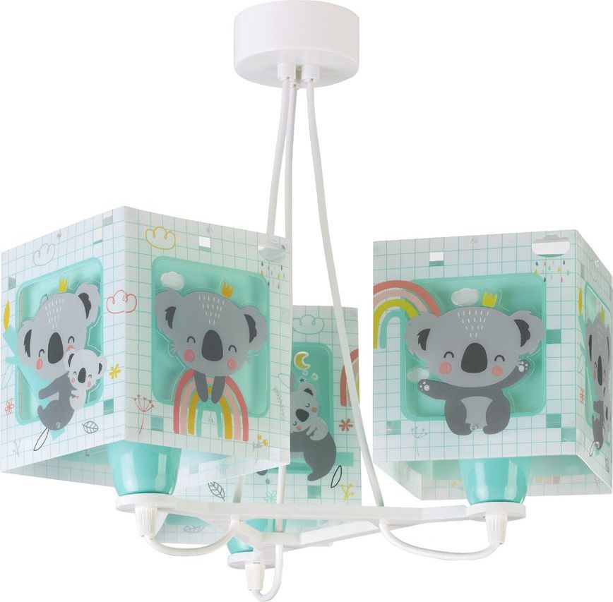 Dalber Dětský lustr KOALA 63267H zelený - obrázek 2