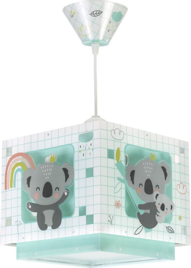 Dalber Dětský lustr KOALA 63262H zelené - obrázek 1