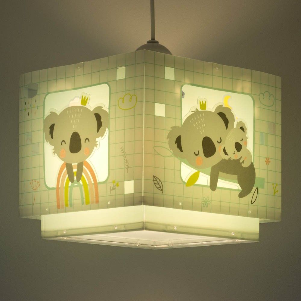 Dalber Dětský lustr KOALA 63262H zelené - obrázek 3