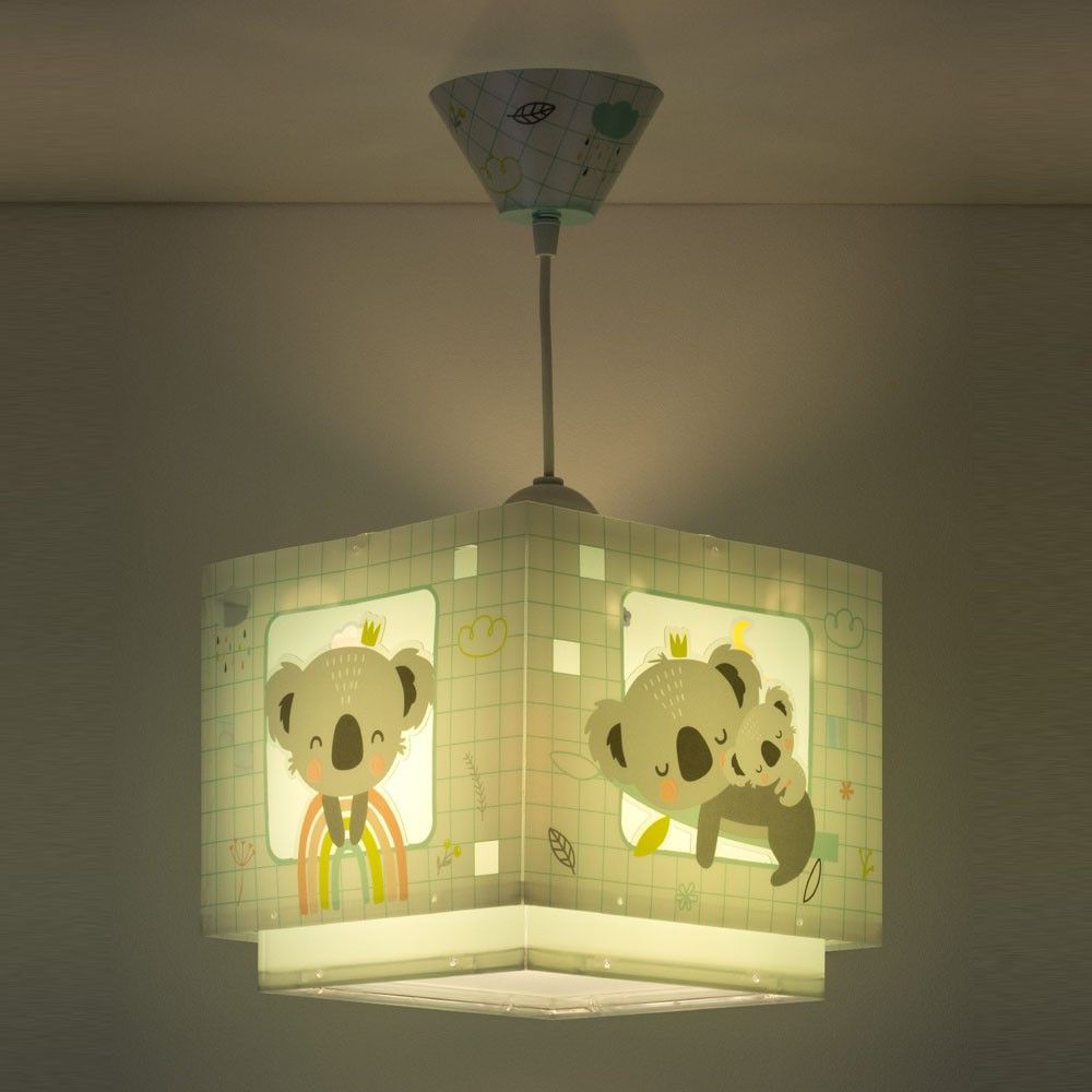 Dalber Dětský lustr KOALA 63262H zelené - obrázek 4